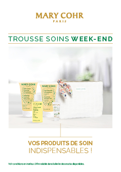Trousse Soins Week-End - Vos produits de soins indispensables